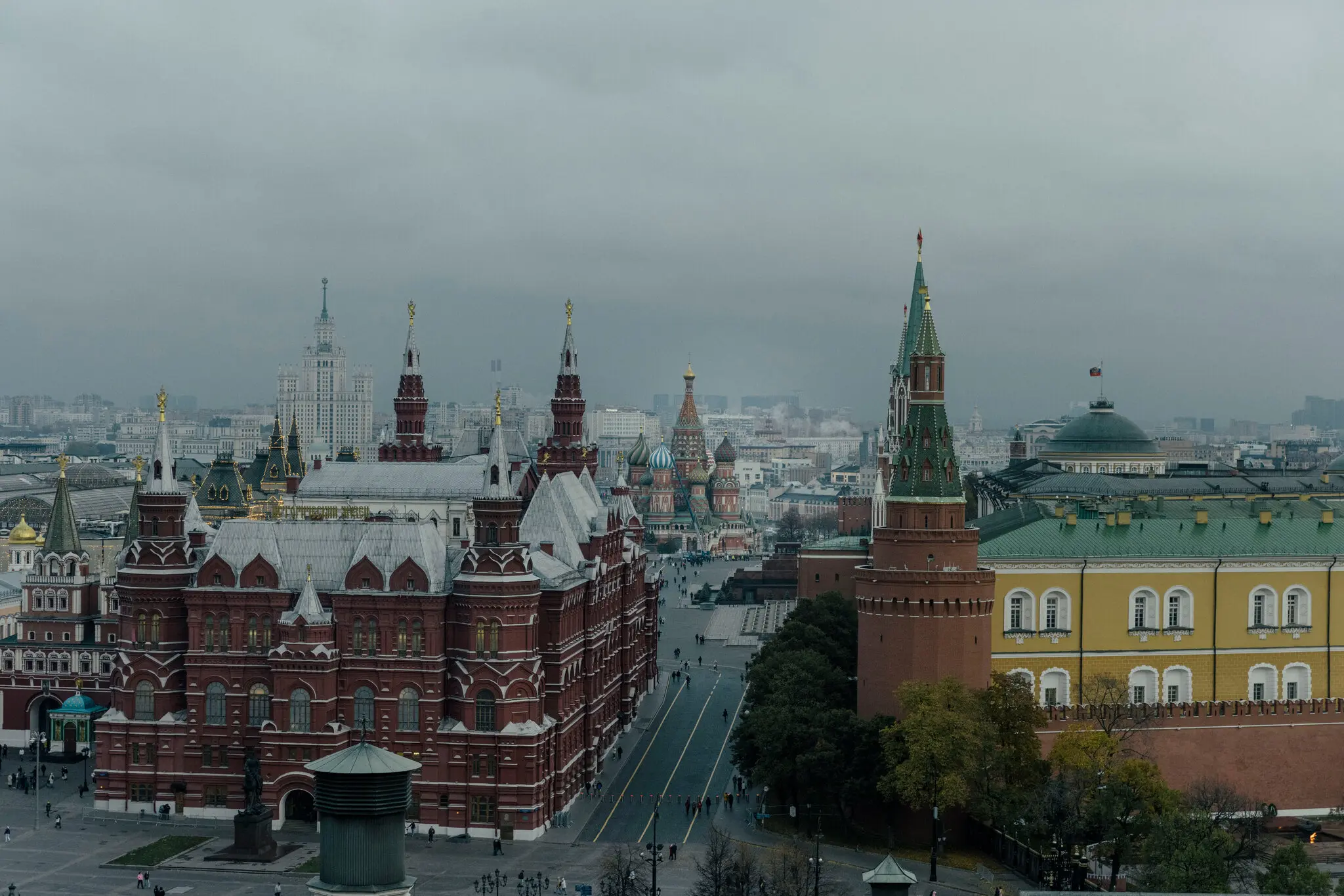 Червона площа в Москві. Прихильники України стурбовані тим, що прагнення Папи відігравати конструктивну роль робить його пішаком президента Володимира Путіна та Російської православної церкви